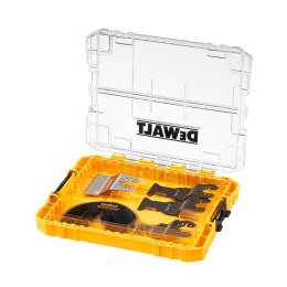 Zestaw 5 brzeszczotów do narzędzi wielofunkcyjnych, do cięcia drewna, metalu, PVC DeWalt [DT20761-QZ] skrzynka Medium Tough Case