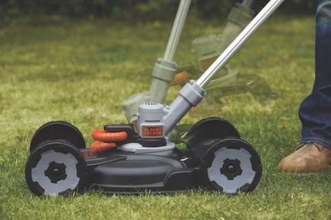 Podkaszarka do trawy 28cm z podstawą Black+Decker [STC1820CM-QW] 2,0Ah/18V