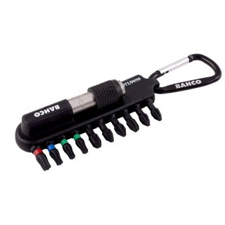 Zestaw końcówek udarowych 1/4", do śrub typu Phillips, Pozidriv, TORX, 11 szt. BAHCO [66IM/11C-1]