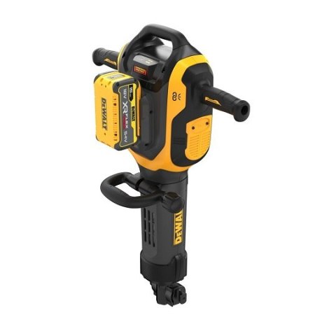 Akumulatorowy młot wyburzeniowy 41J, mocowanie HEX 28mm, 54V FLEXVOLT, DeWalt [DCH966Z2-QW] 2x15Ah, Li-Ion