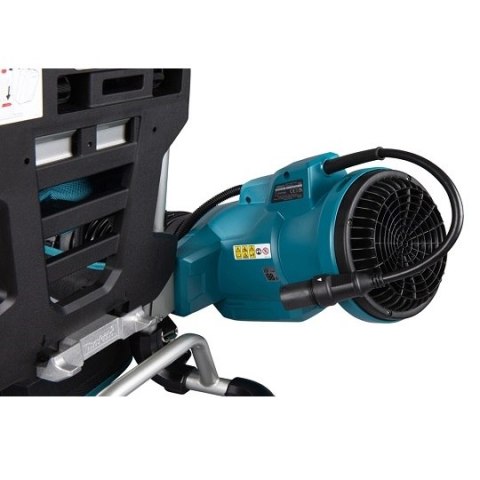 Dmuchawa akumulatorowa 36V-40V max, Makita [UB004CZ] Li-Ion, zasilana z PDC1200, PDC1500