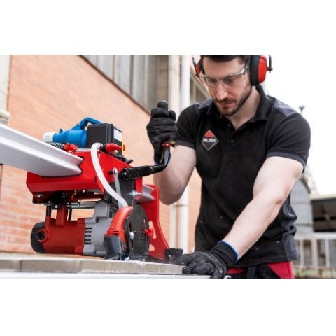 Elektryczna przecinarka na mokro do płytek do 124cm, DL-125 1200, Rubi [56924] z funkcją zagłębiania