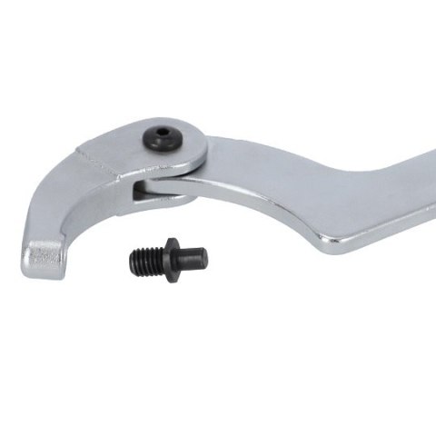 Klucz hakowy przegubowy, dla średnic 115-165mm, Bahco [40B-115-165]