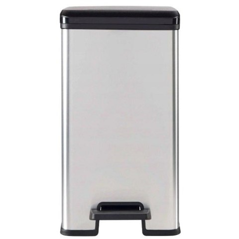 Kosz na śmieci metalizowany 40L Slim Bin 02340-582-00 Curver KETER [213298]