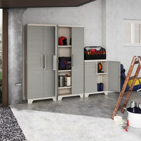 Niska szafa Linear Wood, 248101, KETER [17210300]