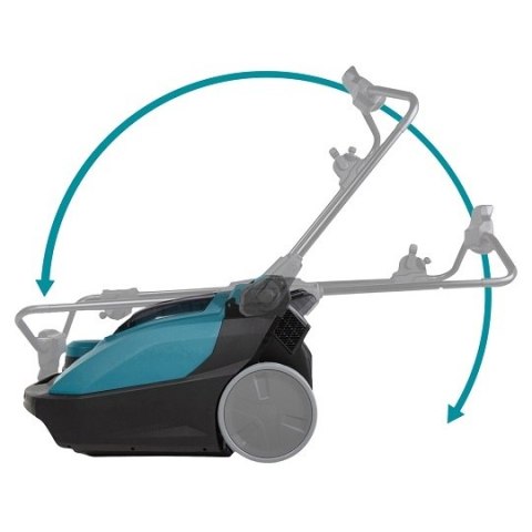 Zamiatarka akumulatorowa 40V max XGT, Makita [VS001GT201] 2x5,0Ah, Li-Ion