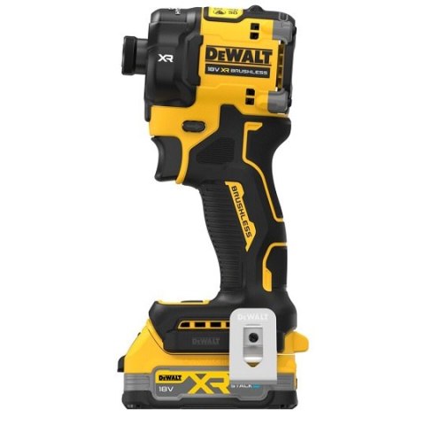Akumulatorowa zakrętarka udarowa hydrauliczna 1/4" 18V XR, 56Nm, DeWalt [DCF870E2T-QW] 2x1,7Ah, Li-Ion, POWERSTACK
