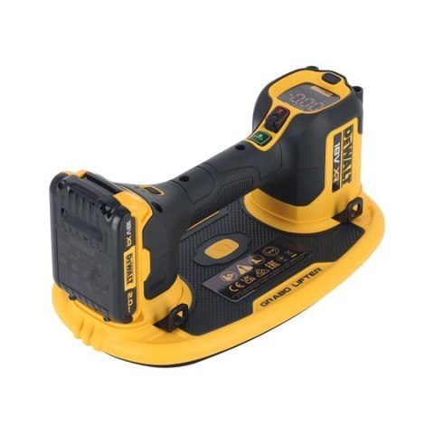 Akumulatorowy podnośnik próżniowy 18V XR GRABO DeWalt [DCE590D1T-QW] 2,0Ah