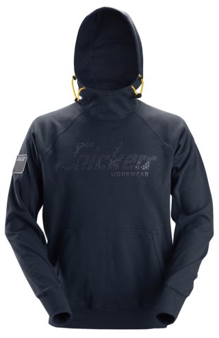 Bluza męska z kapturem, granatowa, rozmiar XS, logo 3D, Snickers [28819500003]