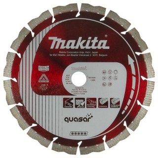 Diamentowa tarcza segmentowa do cięcia betonu na sucho i mokro, 230mm, Quasar Stealth, Makita [B-12712]
