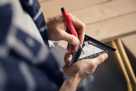 Kątownik ciesielski 110×110mm z podziałką metryczną, Hultafors [257032]