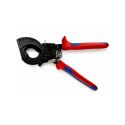 Nożyce zapadkowe do cięcia kabli miedzianych i aluminiowych 250mm, KNIPEX [95 31 250]
