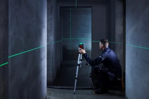 Laser krzyżowy 2-wiązkowy zielony, do 25m, H360G, Hultafors [409170]