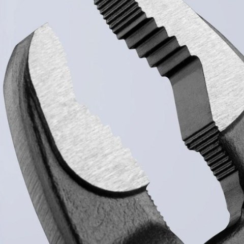 Szczypce Cobra 180mm, dwukolorowe, KNIPEX [87 99 180 S01] w świątecznym opakowaniu białym, na prezent