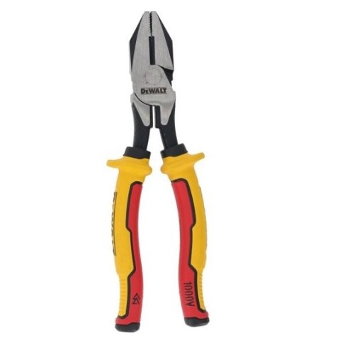 Szczypce uniwersalne monterskie, kombinerki, w izolacji VDE, 215mm, DeWalt [DWHT82803-0]
