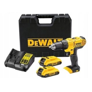 Wiertarko-wkrętarka akumulatorowa 18V XR, DeWalt [DCD771D2-QW] 2x2,0Ah, Li-Ion