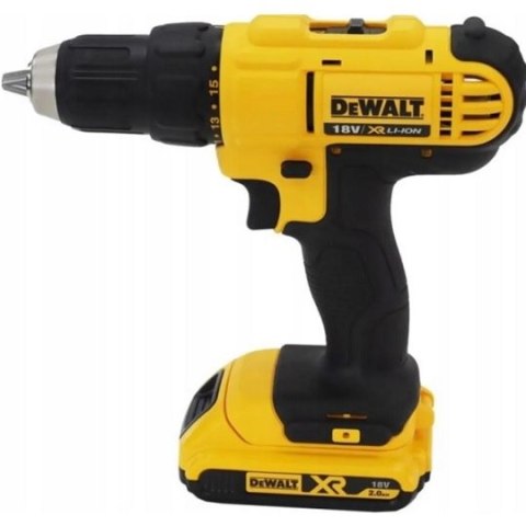 Wiertarko-wkrętarka akumulatorowa 18V XR, DeWalt [DCD771D2-QW] 2x2,0Ah, Li-Ion
