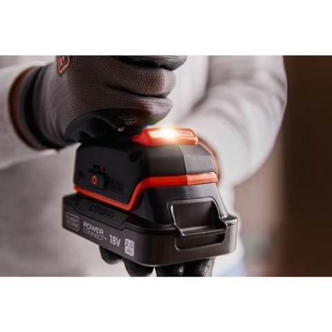 Wiertarko-wkrętarka akumulatorowa, 50Nm, 18V POWERCONNECT, Black+Decker [BLD682XN-XJ]