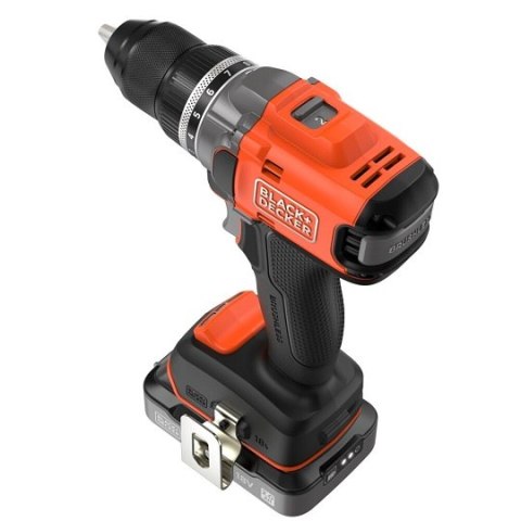 Wiertarko-wkrętarka akumulatorowa 18V Black+Decker [BLD682D1XK-QW] 2,0Ah