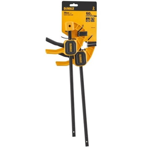 Zestaw 2 szt. ścisków automatycznych 300x62mm DeWalt [DWHT0-83158]