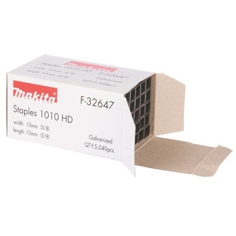 Zszywki do zszywacza DST221, 10x10mm, ocynkowane, Makita [F-32647] 5040 szt.
