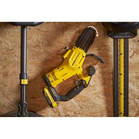 Akumulatorowa pilarka łańcuchowa do gałęzi, 15cm, FATMAX v20, Stanley [SFMCPS415B-XJ] Li-Ion