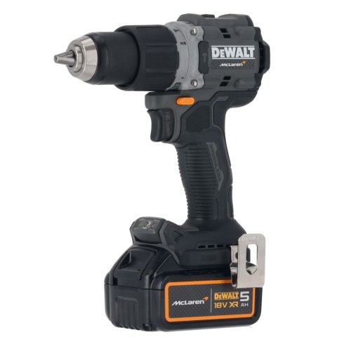 Akumulatorowa wiertarko-wkrętarka udarowa 18V, 2x5Ah, XR, DeWalt [DCD85MP2T-QW] edycja MCLAREN
