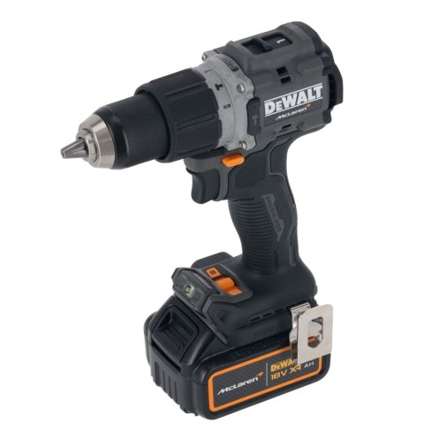 Akumulatorowa wiertarko-wkrętarka udarowa 18V, 2x5Ah, XR, DeWalt [DCD85MP2T-QW] edycja MCLAREN