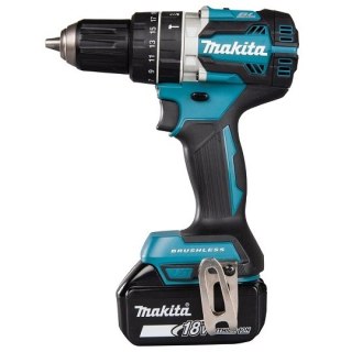 Akumulatorowa wiertarko-wkrętarka udarowa 18V, Makita [DHP484RTJ] 2x5,0Ah, LXT