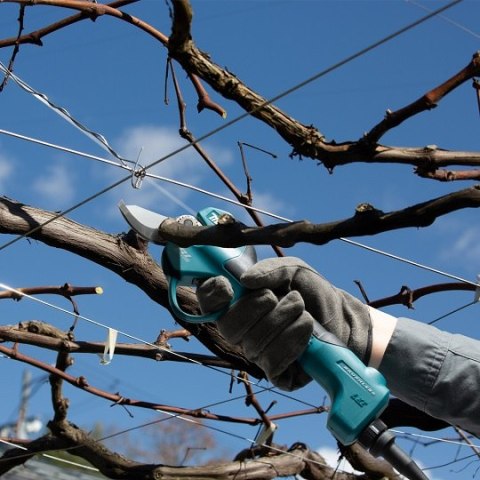 Akumulatorowy sekator ogrodniczy 18V, 30mm, Makita [DUP180T001] 5,0Ah, LXT