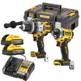 Akumulatorowy zestaw Combo DCD1007 + DCF860, 18V, 2x5,0Ah POWERSTACK, DeWALT [DCK2200H2T-QW]