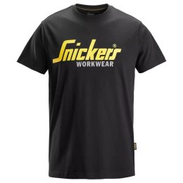 Koszulka T-shirt, męska, czarna, rozmiar L, 2586, Snickers [25860400006]