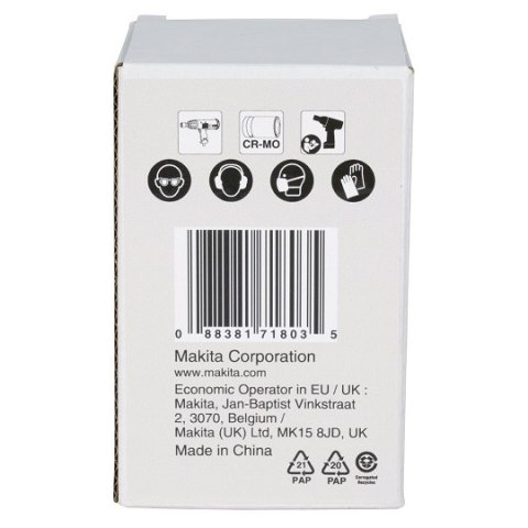 Nasadka udarowa sześciokątna 1", rozmiar 41mm, Makita [E-22420]