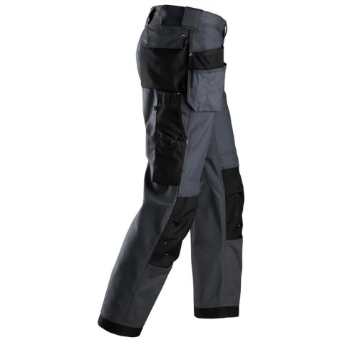 Spodnie Canvas+ z workami kieszeniowymi, ciemnoszare, 3214, Snickers [32145804146] rozmiar 146