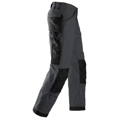 Spodnie Canvas+ z workami kieszeniowymi, ciemnoszare, 3314, Snickers [33145804252] rozmiar 252
