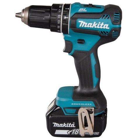 Wiertarko-wkrętarka udarowa 18V, Makita [DHP485RTJ] 2x5,0Ah, LXT