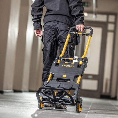 Wózek transportowy składany 2w1, udźwig 70/137kg, Stanley [SH-SXWT-FT585-SP]