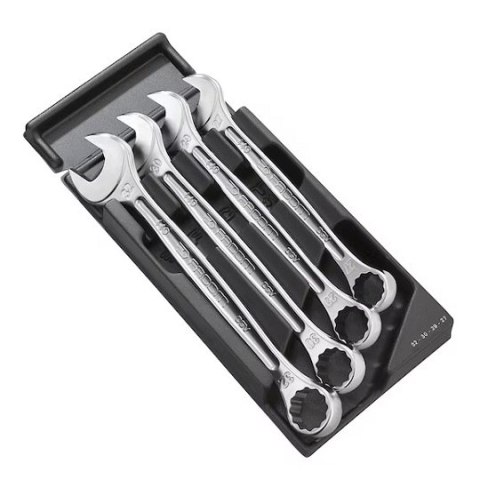 Wózek warsztatowy 8-szufladowy czerwony z 22 wkładami 215 narzędzi, JETCM215BNL, Facom [JETCM-RED-215]