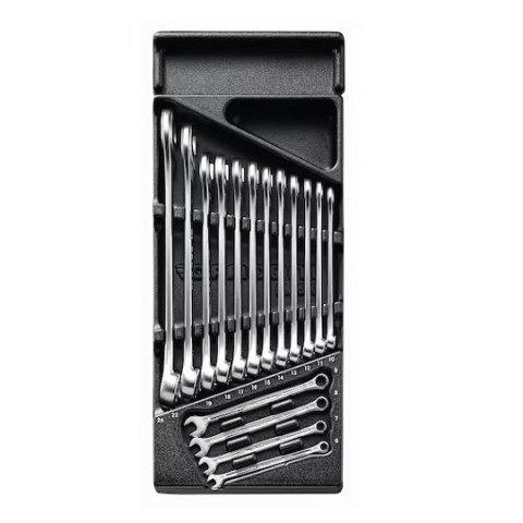 Wózek warsztatowy 8-szufladowy czerwony z 22 wkładami 215 narzędzi, JETCM215BNL, Facom [JETCM-RED-215]