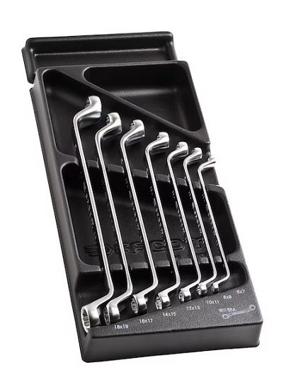 Wózek warsztatowy 8-szufladowy czerwony z 22 wkładami 215 narzędzi, JETCM215BNL, Facom [JETCM-RED-215]