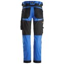 Wygodne spodnie robocze z kieszeniami na nakolanniki, męskie, niebieskie, rozmiar 48, 6341 stretch AllroundWork Snickers [634156