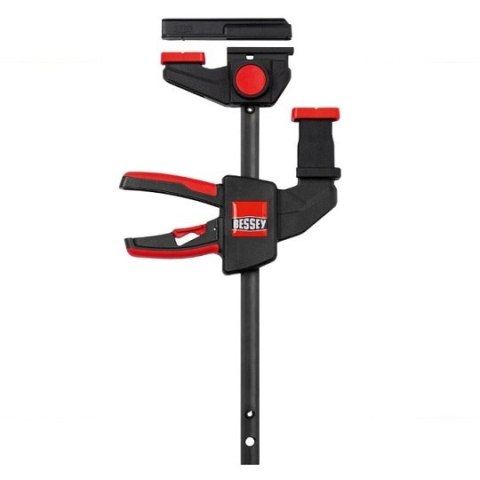 Zestaw 2 ścisków stołowych jednoręcznych do szyn prowadzących, 150x60mm, 120-310mm, 750N, Bessey [EZR15SET]