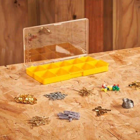 Zestaw 38 szt. narzędzi i akcesoriów: wkrętaków, szczypiec, końcówek 1/4", Stanley [STMT0-74101] w torbie