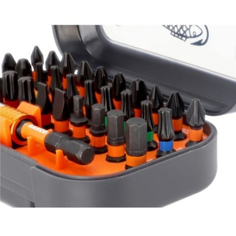 Zestaw końcówek udarowych 1/4", do śrub typu PH, PZ, TORX, HEX i SL, 31 szt. BAHCO [66IM/31C-1]