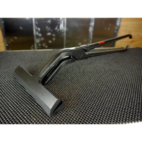 WUKO Duże Kleszcze do blachy 200mm Wygięte 45 Stopni