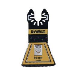 Brzeszczot BiM do narzędzi wielofunkcyjnych, 3 krawędzie tnące, 54x38,6mm, EXTREME, DeWalt [DT20773-QZ] do drewna, drewna z gwoź