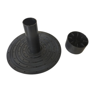 RoofFlow Kominek wentylacyjny RoofFlex 225 mm Ø 62 do pap bitumicznych