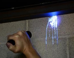 Lampa UV 365 nm do lokalizacji wycieków - latarka inspekcyjna z akumulatorem | TTPLUV10