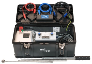 Lokalizator wycieków z dachów płaskich Dölco FD 3 - elektro-akustyczny system detekcji