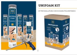 Rothoblaas – ROTHOBLAAS KIT SCHIUME+PISTOLET – Kompletny zestaw do pracy z pianą poliuretanową